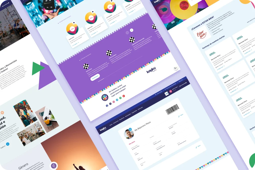 Desarrollo web a medida e integración para Sodexo, proyecto de GrowBy