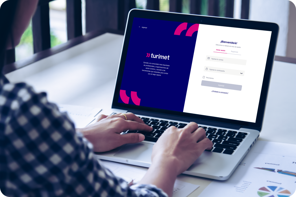 UX Research y UI Design para Turimet, proyecto de GrowBy