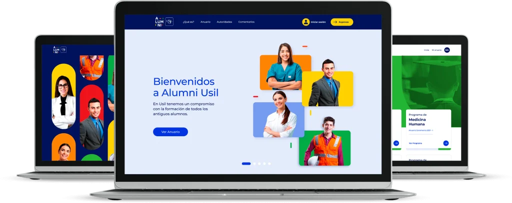 Diseño web y UX para USIL, proyecto de GrowBy