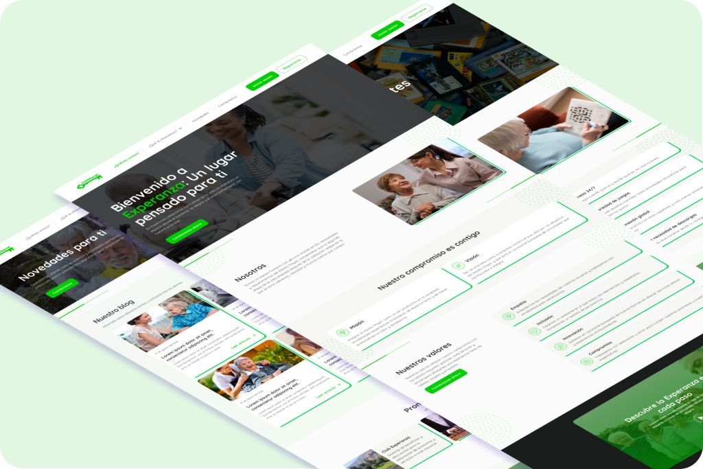 Desarrollo web a medida e integración para ESPERanza, proyecto de GrowBy