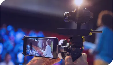 Animaciones y <br>motion graphics